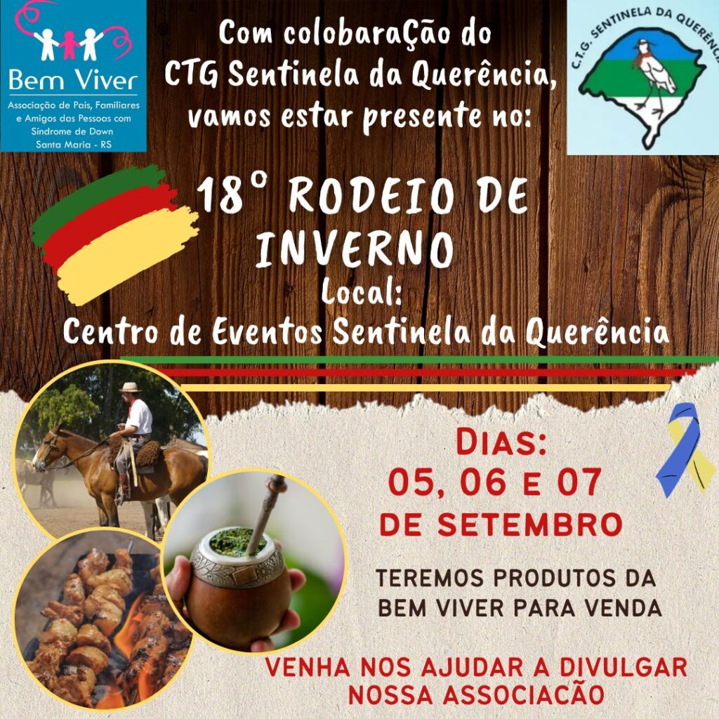 Bem Viver na Feira do 18ª Rodeio de Inverno do CTG Sentinela da Querência – Produtos que Encantam!