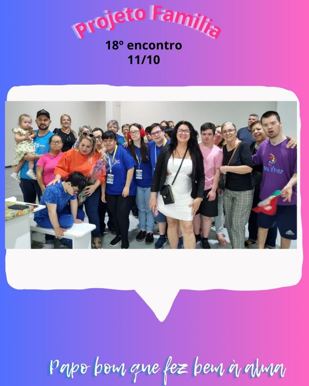 Projeto Família – 18º encontro