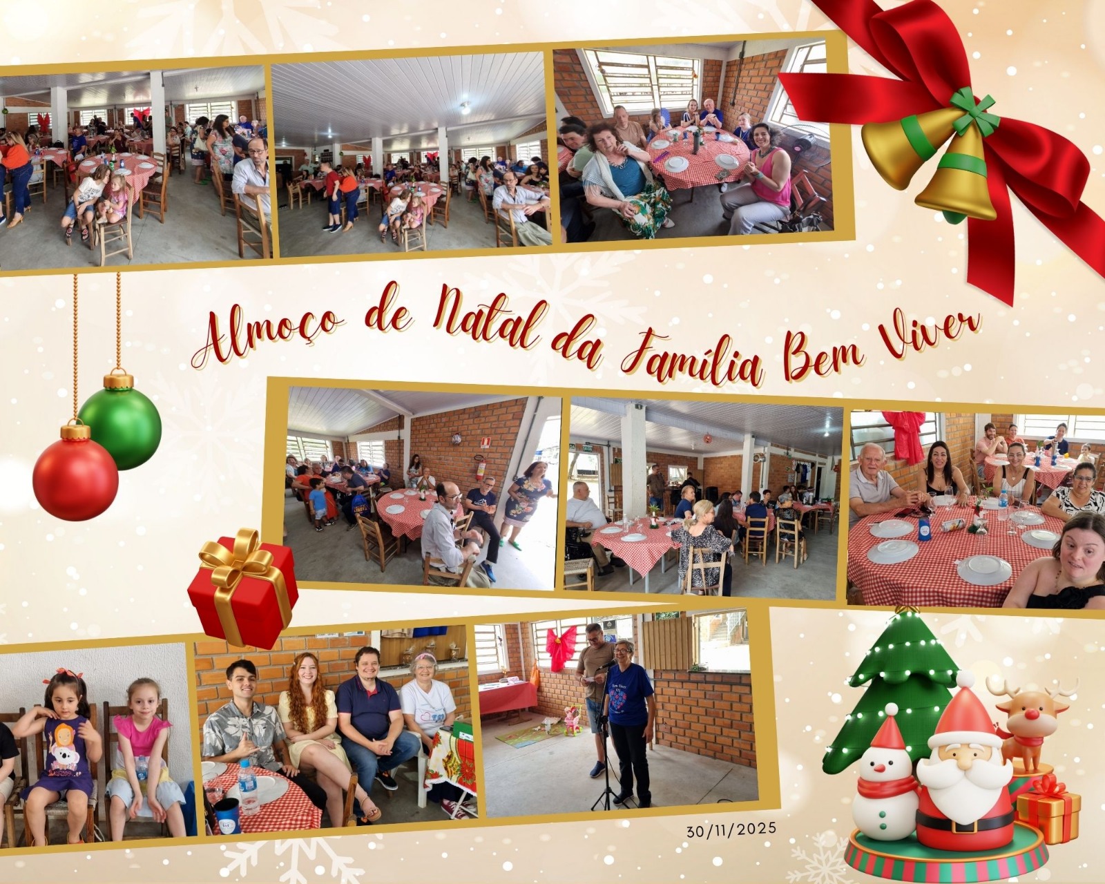 almoço natal